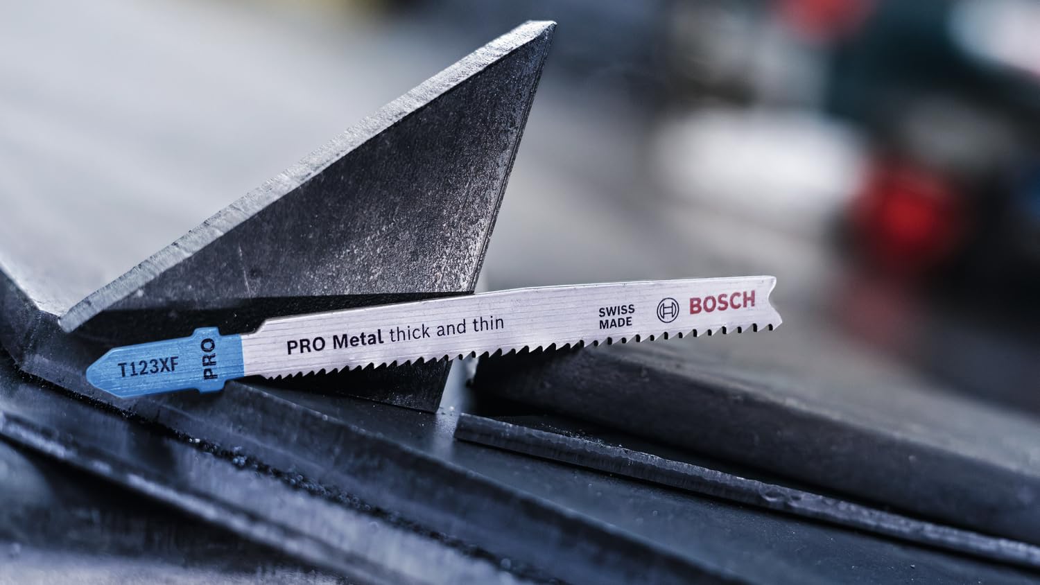 Bosch Professional 25x Lame per seghetto alternativo T 123 XF Progressor for Metal (per Lamiere di acciaio, accessorio Seghetto alternativo)