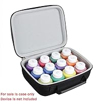 Vista 2 de Hermitshell Estuche de viaje para Crayola Pintura lavable para niños, 12 unidades (solo caja)