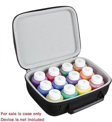 Miniatura 8 de Hermitshell Estuche de viaje para Crayola 12 unidades de pintura lavable para niños (solo caja) (rosa)