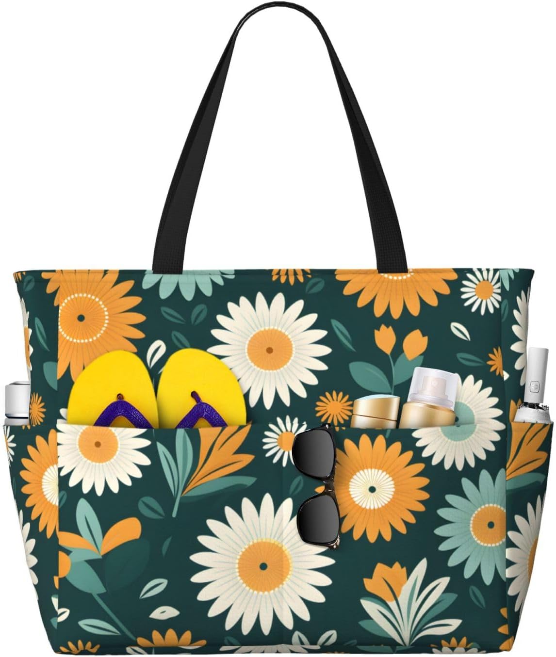 Sunflower Leaf Pattern Beach Bag Waterproof Beach Nigeria Ubuy