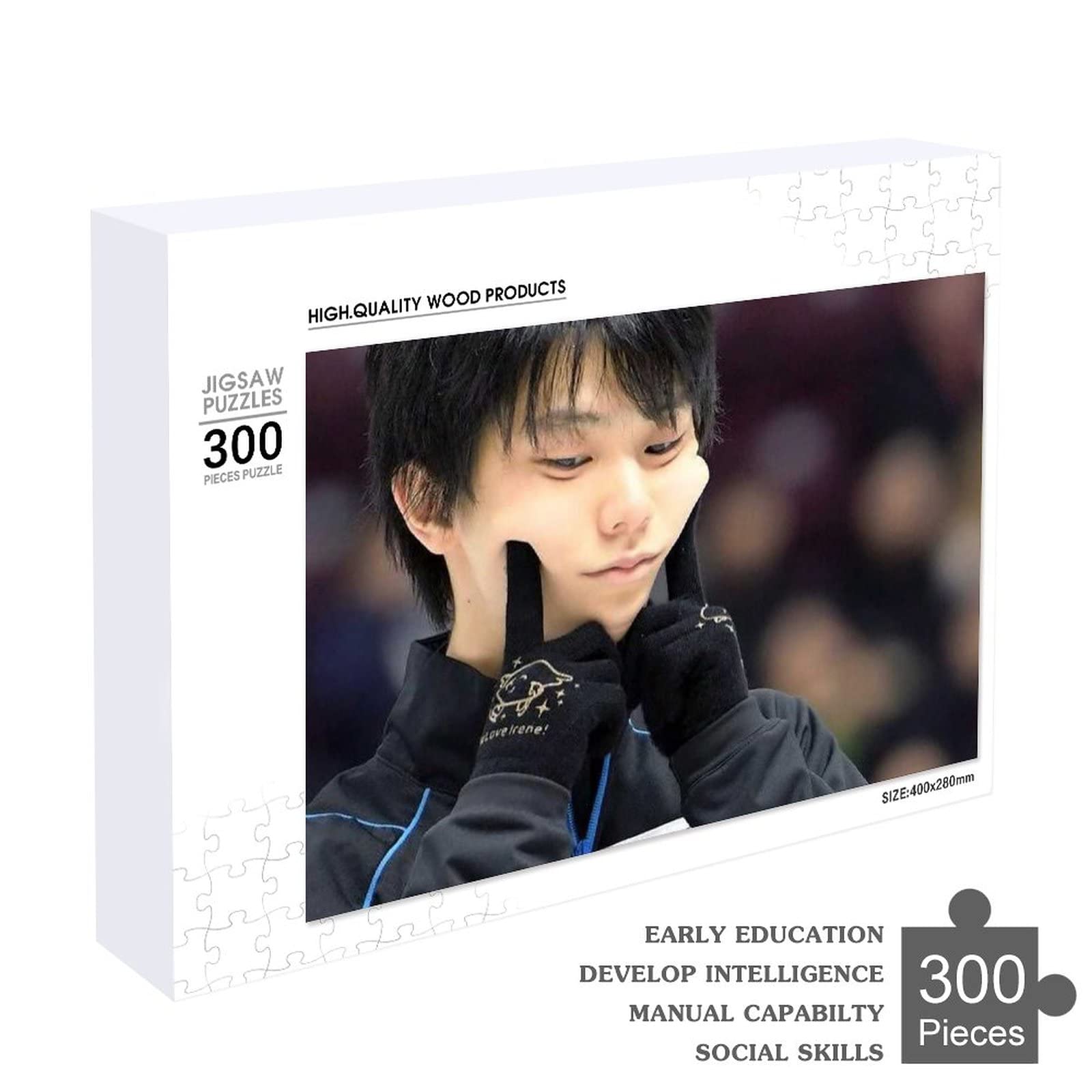 Amazon | 羽生結弦 ジグソーパズル パズル 木製パズル 楽しいパズル