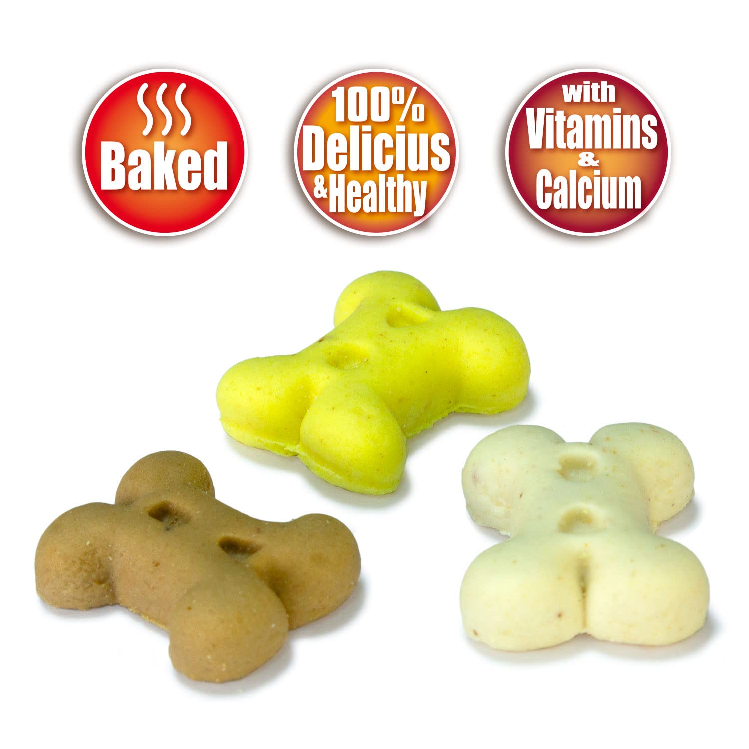ARQUIVET Biscuits pour Chiens en Forme de Mini os de Vanille 10 kg - Snacks naturels pour Chiens - friandises, friandises, récompenses et récompenses Canines
