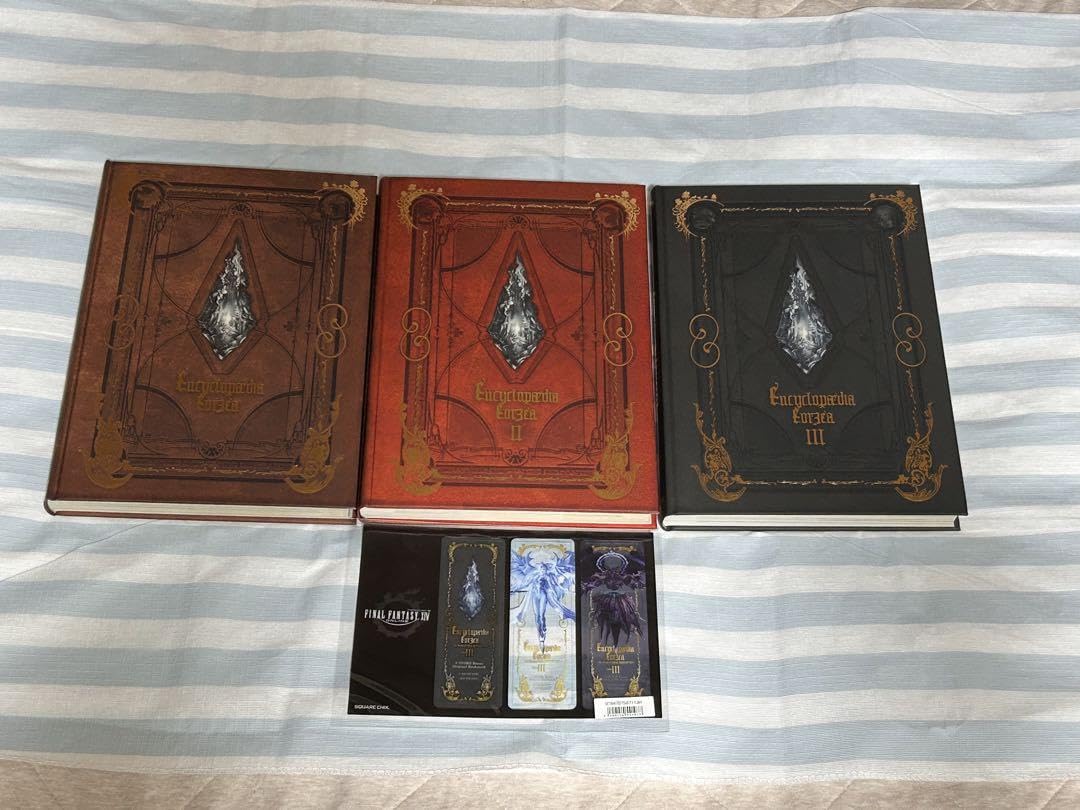 Amazon.co.jp: FF14 設定資料集 3冊セット KQXQ : おもちゃ