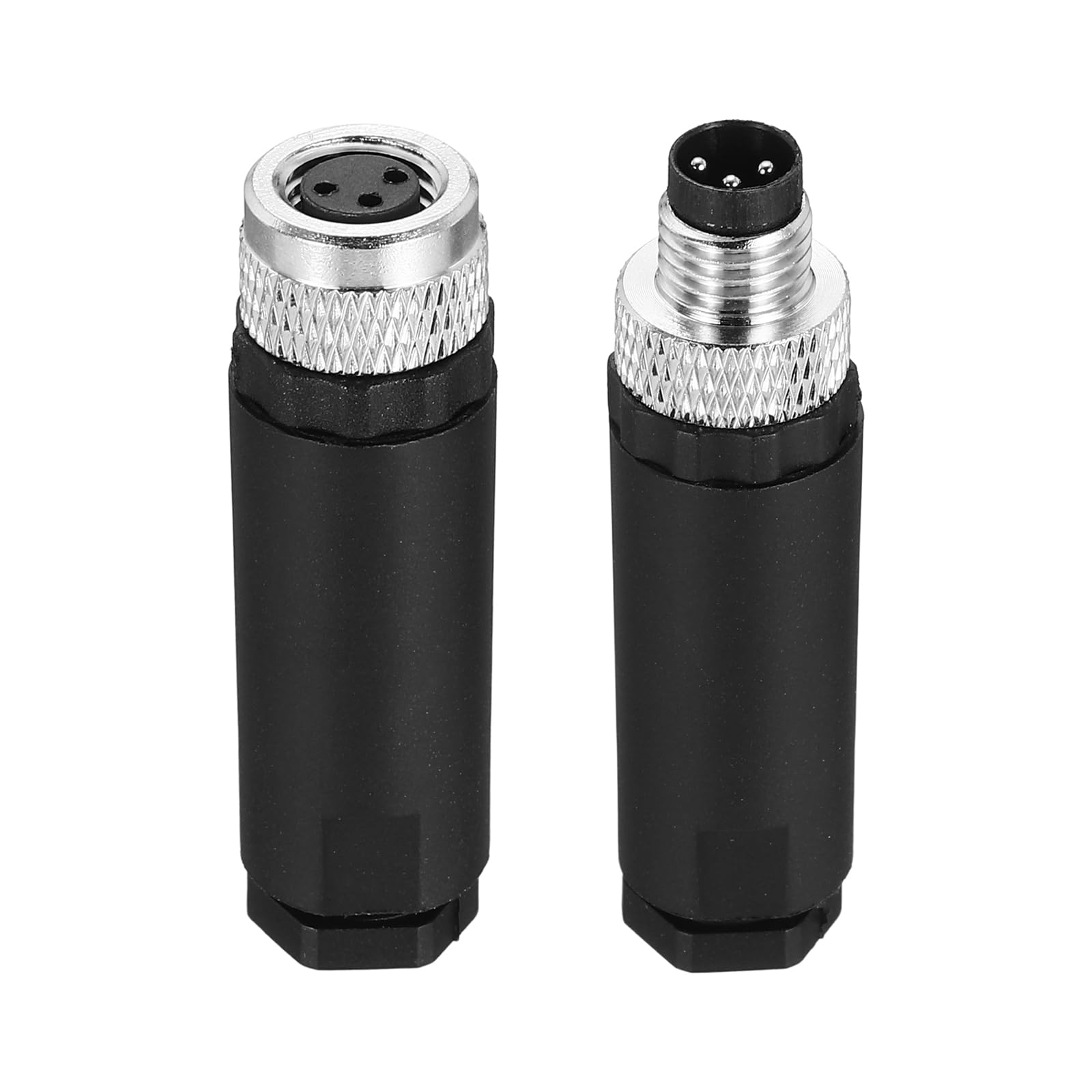 Conector circular impermeable IP67 de 3 pines M8 para proteger instrumentos