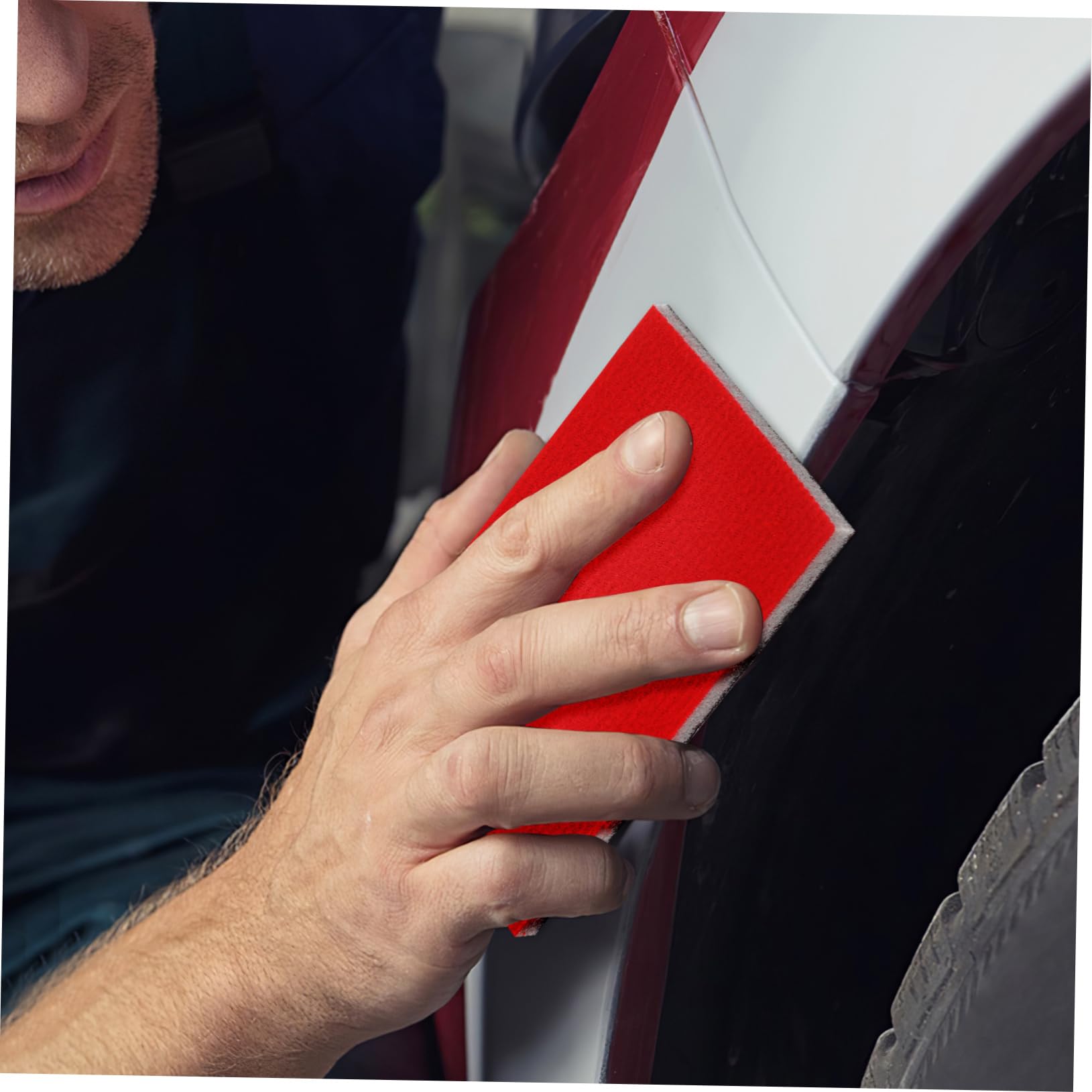 Homoyoyo 5 Sätze Schleifpads Schleifschwämme Sandpapier Für Auto Körnung Für Oberflächenbearbeitung Polieren 20 Stück * 5