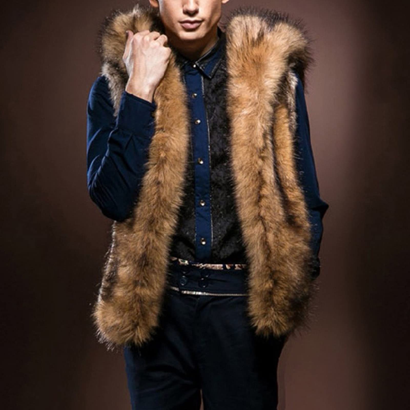 Cappotto lungo soffice da uomo caldo montagna leggero sottile soffice giacca sherpa sfocata addensare morbida giacca di peluche capispalla invernale calda peluche soffice giacca capispalla