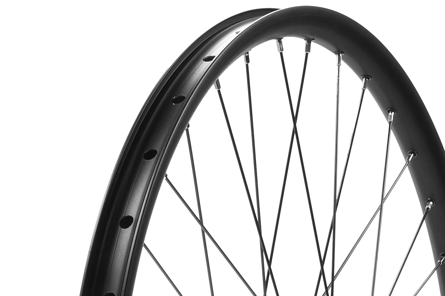27,5 Zoll MTB Vorderrad 650B Tubeless Ready Scheibenbremse 6-Loch 36 Speichen Edelstahl Aluminium Nabe 100 mm Vollachse