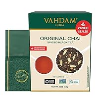 VAHDAM Tè Masala Chai Sfuso | 340g (170+ Tazze)