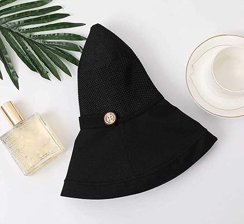 Miniatura 10 de Sombrero de malla para mujer, sombrero de playa, sombrero de pesca, para exteriores, con protección UV, plegable, para viajes, senderismo