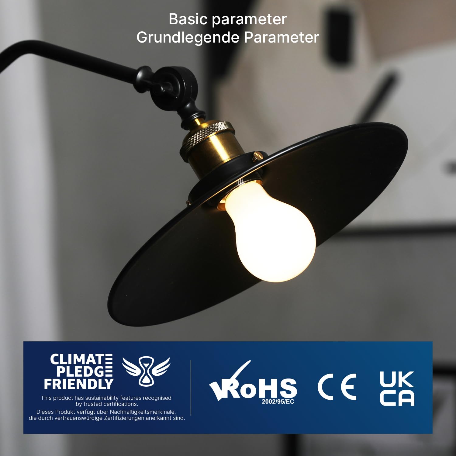 FLSNT E27 Screw Bulb 200W Equivalent, 3000LM Ultra Bright LED Light Bulb, 18W A70 LED Edison Screw Bulb, 6500K Cool White - Image 4