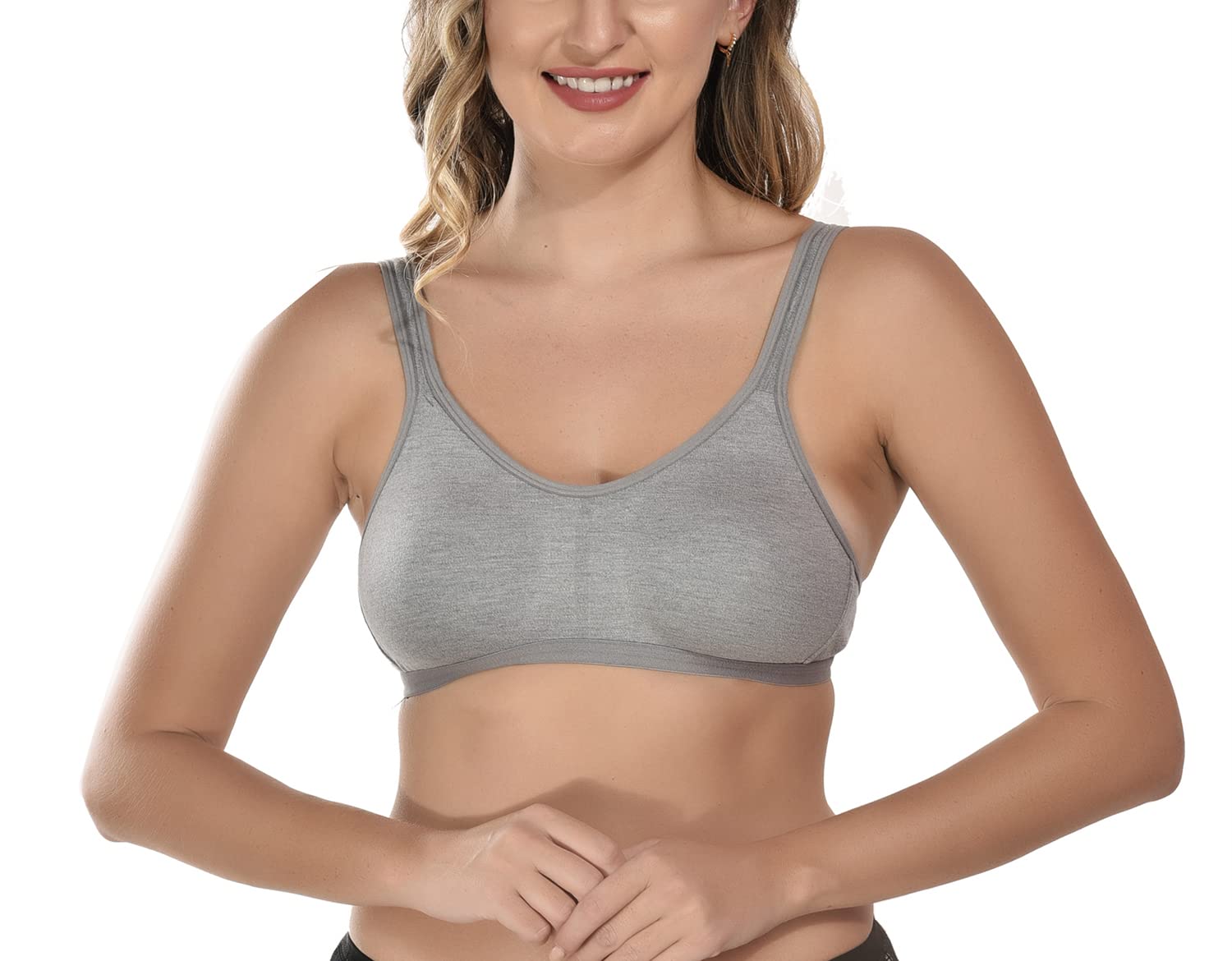 viral girl Women's Cotton -Hosiery Non-Padded Sports Bra (Pack of 1)(justchill)-picture-16