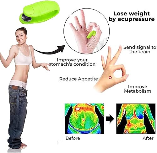 Miniatura 5 de Sugar Control LI4 - Clip de punto de acupresión para reducir el azúcar en sangre, control de azúcar Acuplus LI4, clip de punto de acupresión fácil y