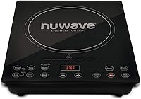 NuWave Pro Chef Induction Cooktop: NSF-Certified 1800W Portable Burner, 94 Precise Temps 100-575°F, Shatterproof Glass