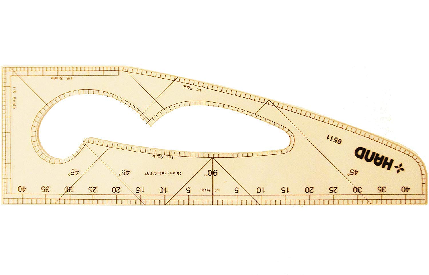 HAND ® Junior Ruler Pattern Marking, Pattern Making, Metric