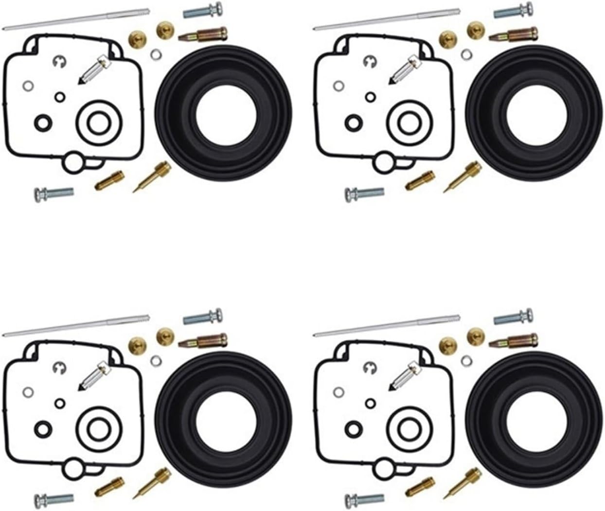 4 Sets Motorcyclce Carburetor Repair Tool Kit Fit For GSF400 GSF400P 400 1993 1994 GSF 400
