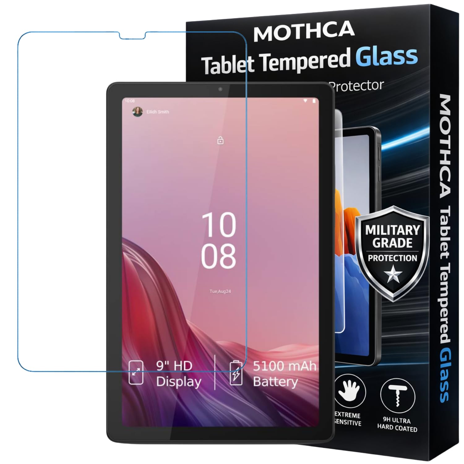 Mothca Premium Tab Tempered Glass For OnePlus Pad Go 2 12.1 // OnePlus Pad 2 With Installation kit (Pack of 1) — Amazon image 13