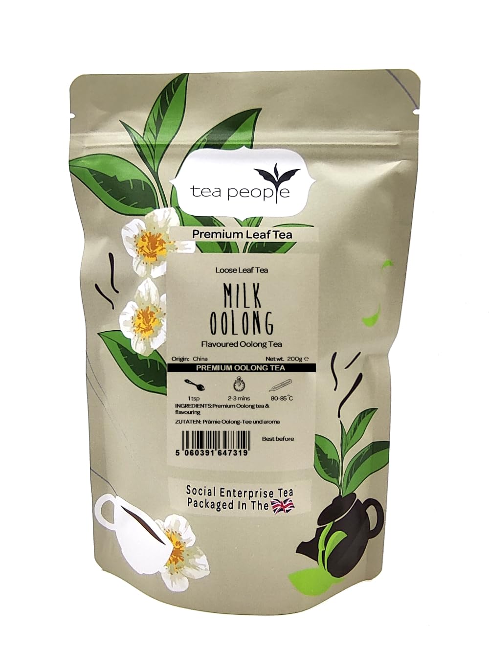 Tea People Milk Oolong -200g Refill Pack