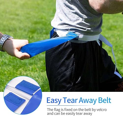 Miniatura 4 de Kit de cinturón de fútbol con bandera de 142856 piezas, para jóvenes, adultos