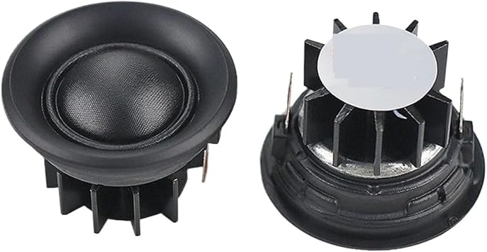 ,Compatible For GHXAMP ,20 Core 1.5 Inch Tweeter Car Speaker Units 4OHM 10W Silk Diaphragm Dome Loudspeaker Neodymium Treble Head 89DB 2PCS
