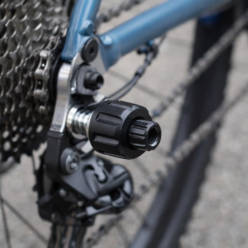 Adapter voor fietskarbevestiging steekas M12 schroefdraad van 1,5 x 172 mm lang