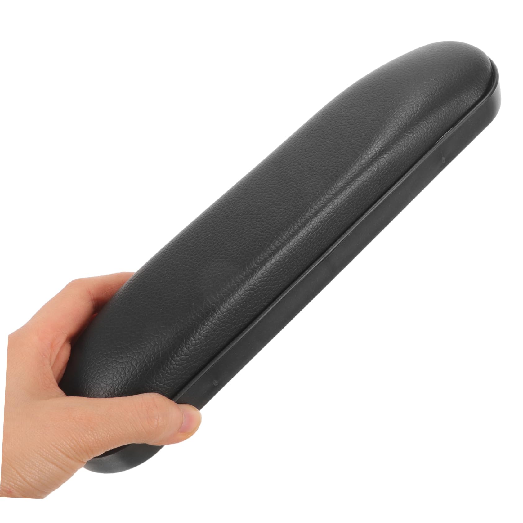 2 Piezas Pasamanos adulto accesorios para sillas de ruedas cojines descansar acolchado soporte para almohadillas de descanso partes sillas ruedas cuero Negro