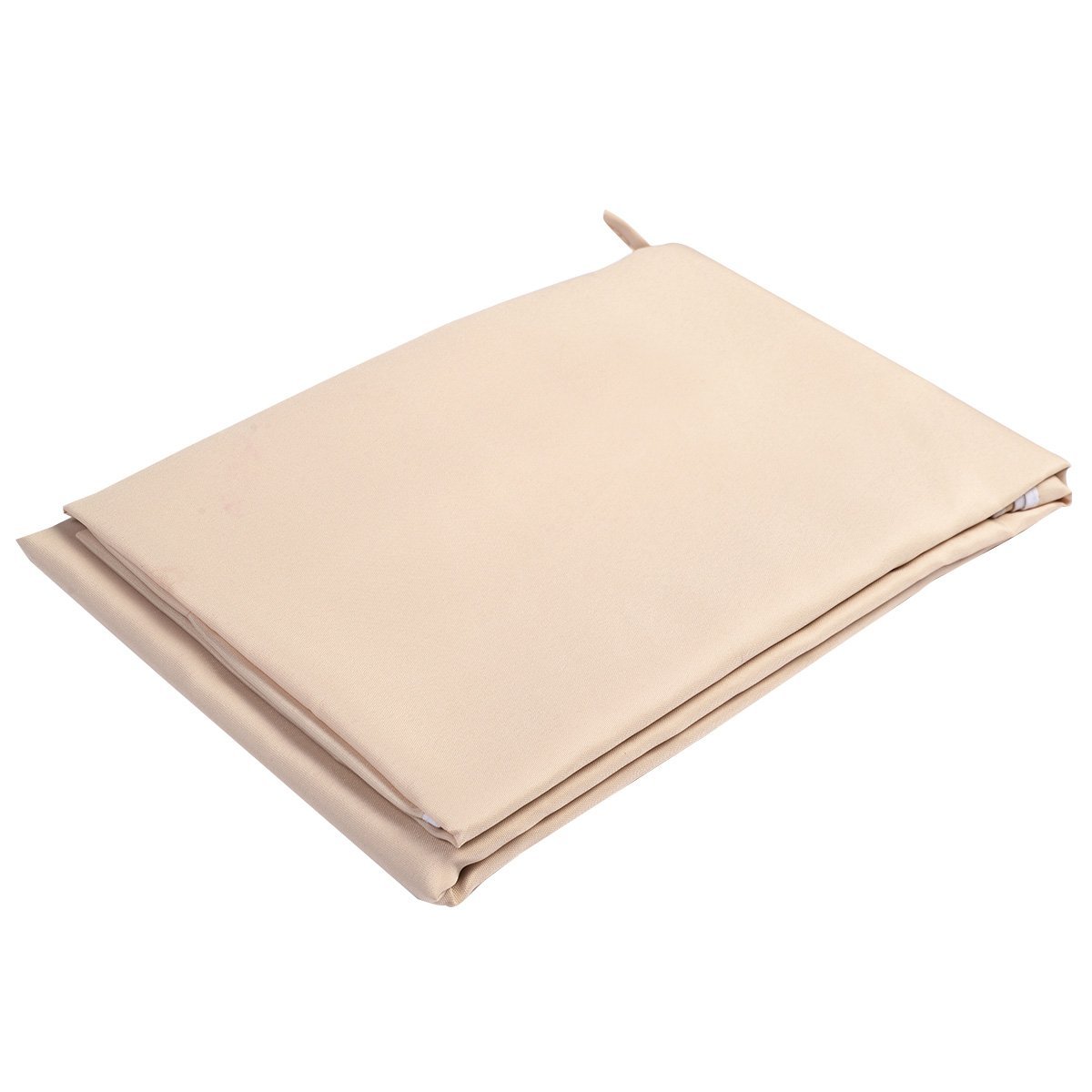 RELAX4LIFE Toit de Rechange pour Balancelle, Toit de Balançoire Toile Épaisse à 160G/M2 Imperméable et Anti-UV en Polyester (191x132CM, Beige)