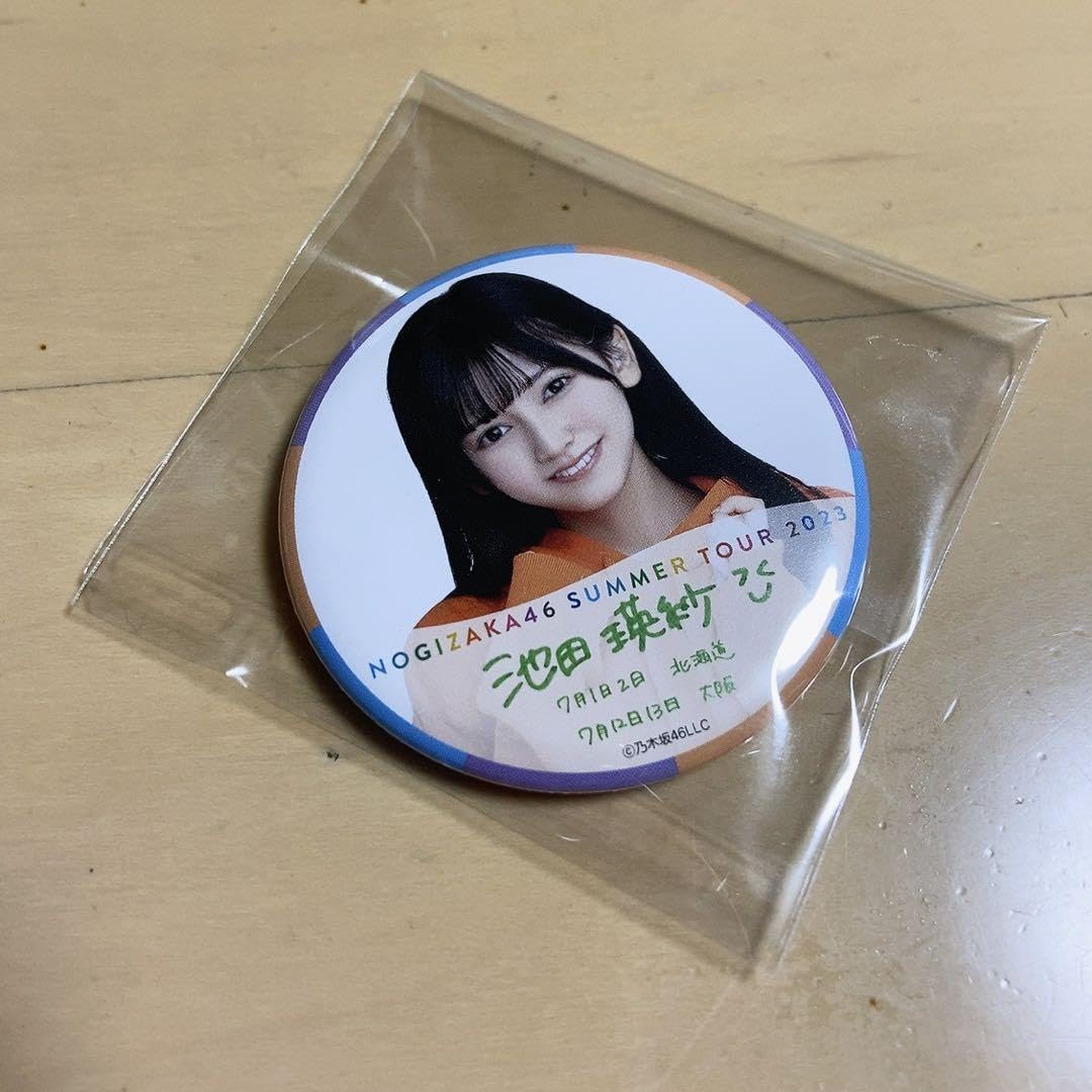 缶バッチ Amazon.co.jp: 乃木坂46 池田瑛紗 真夏の全国ツアー2023 缶バッジ 缶