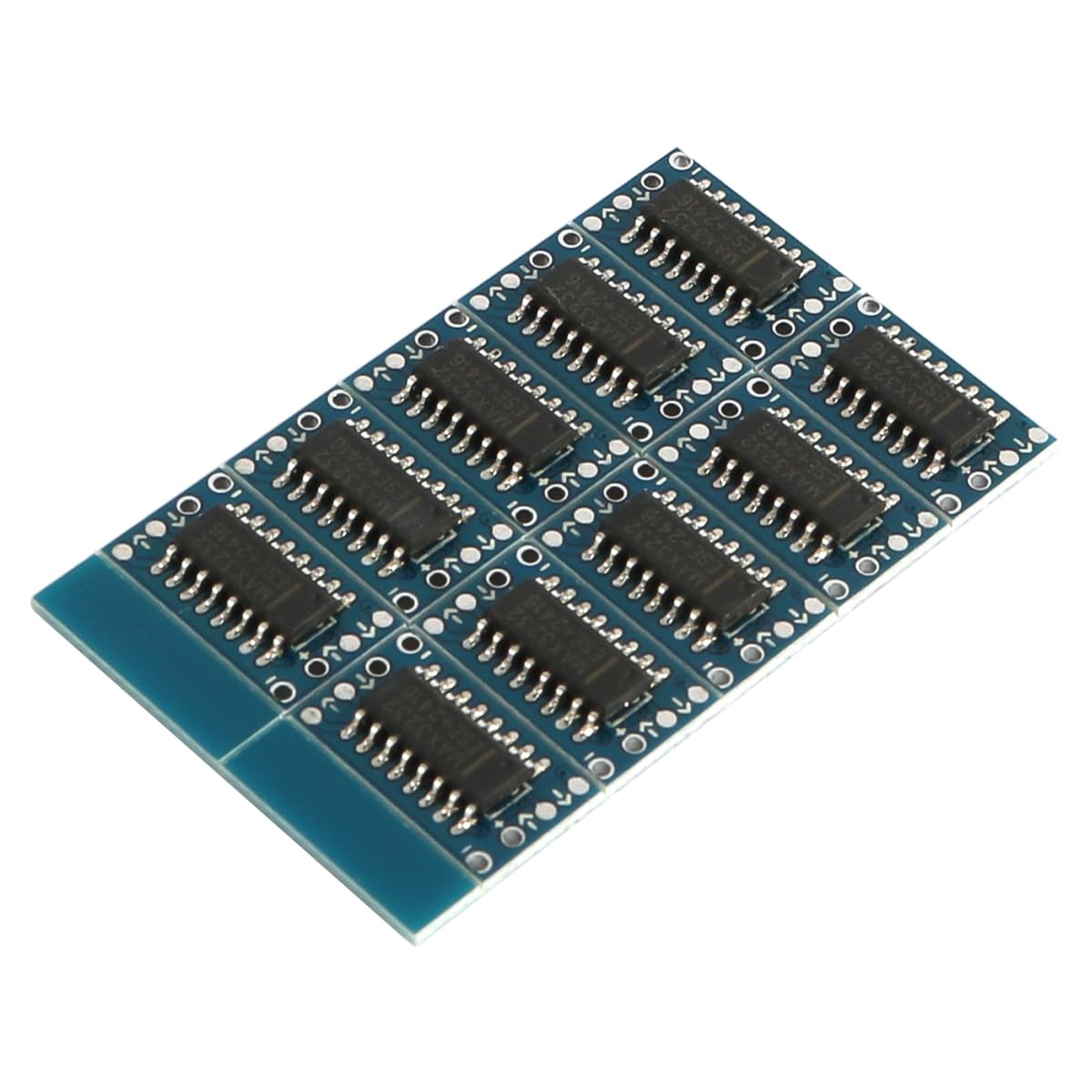 10 Pezzi Mini RS232 a Ttl MAX3232 Scheda convertitore di Livello Scheda convertitore seriale Intervallo di Tensione 3V a 5V per progetti di microcontrollori e Comunicazione seriale
