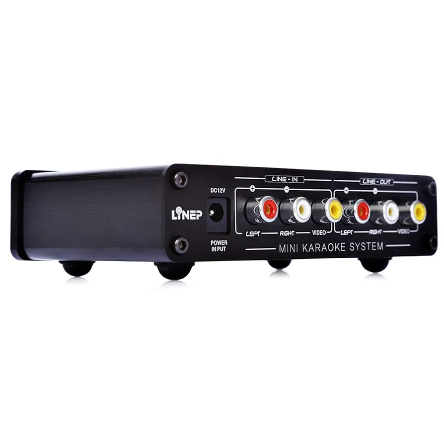 Amazon.co.jp: Mini カラオケミキサー デュアルマイク カラオケ