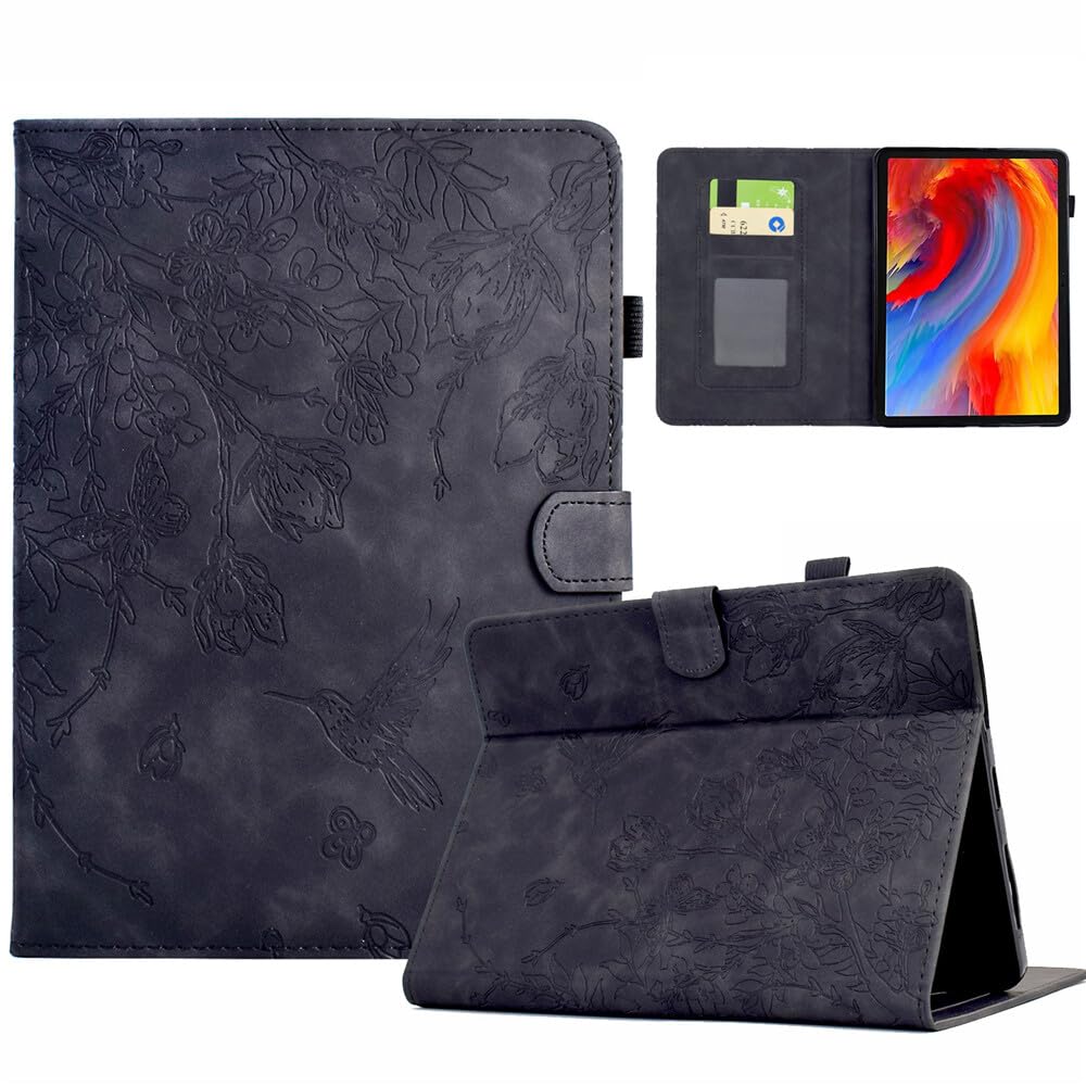 Generic Compatibile per Kindle Paperwhite 1st Generation (2012) E Reader (Colore: Nero) Custodia a portafoglio in pelle Flip Back Pattern