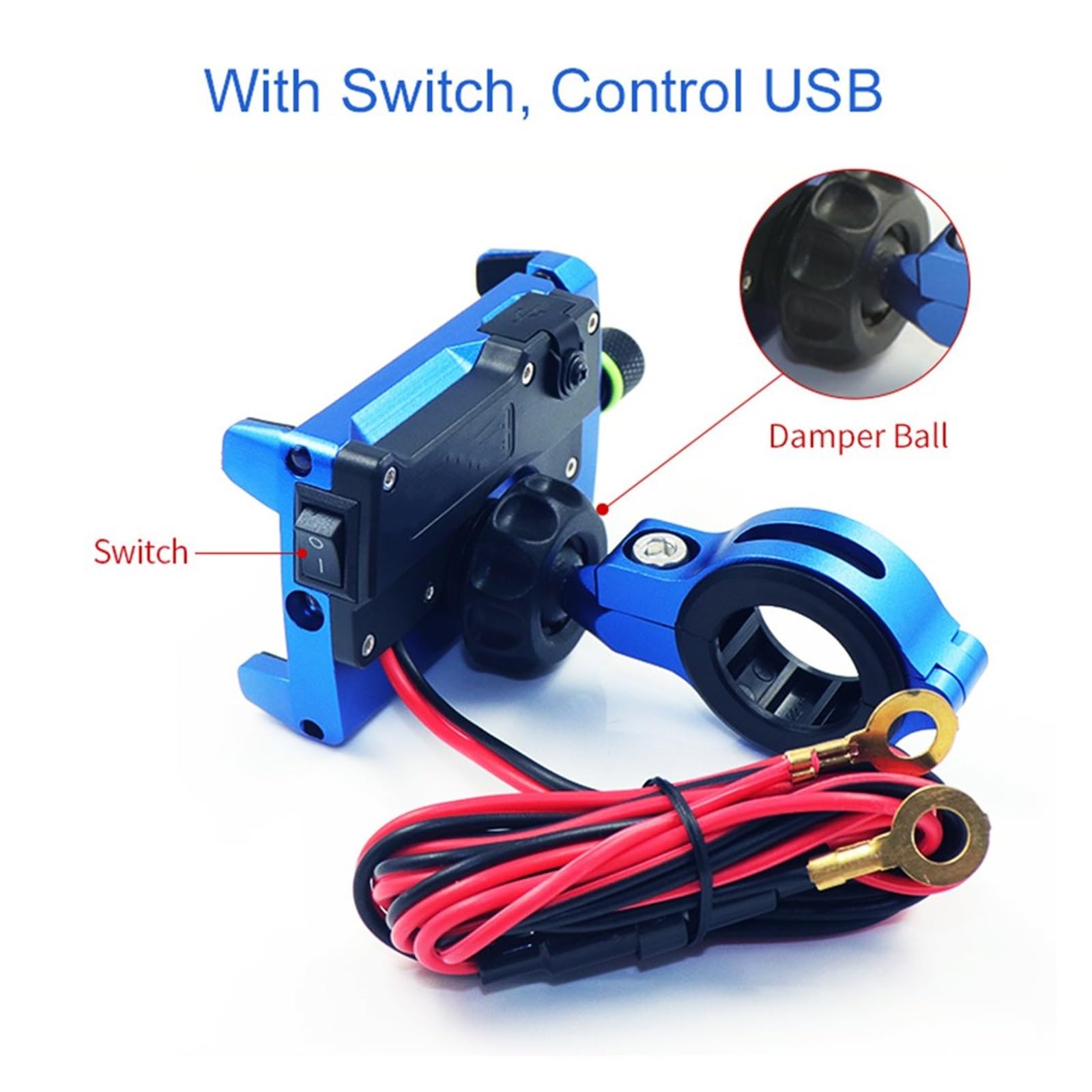 Navigazione GPS Bicicletta Porta Cellulare Per Moto E Bici - Supporto Antiurto, 4.7-7 Pollici Portacellulare Bici - Foto 9