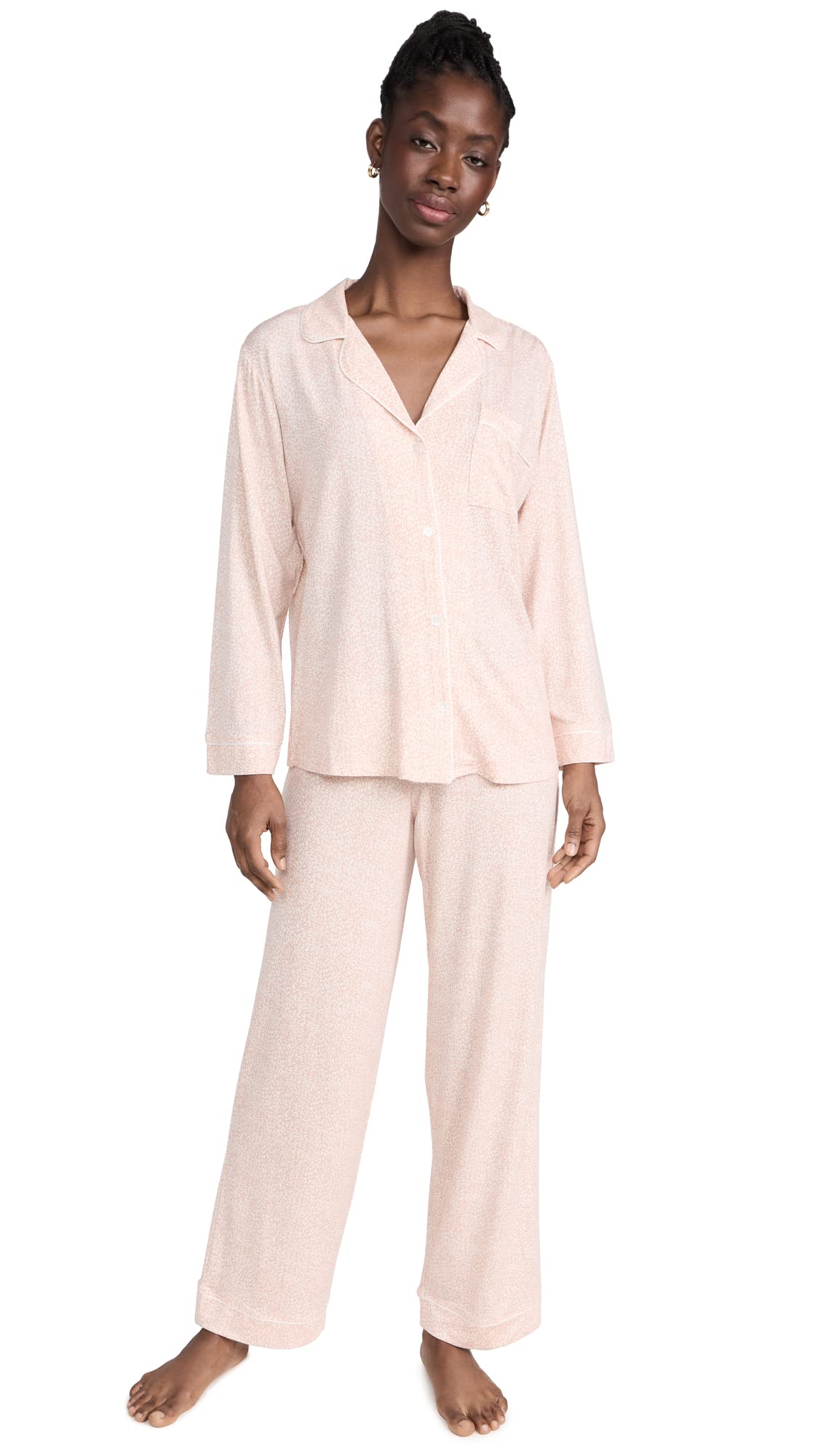 EberjeyWomen's Gisele Printed Long PJ Set