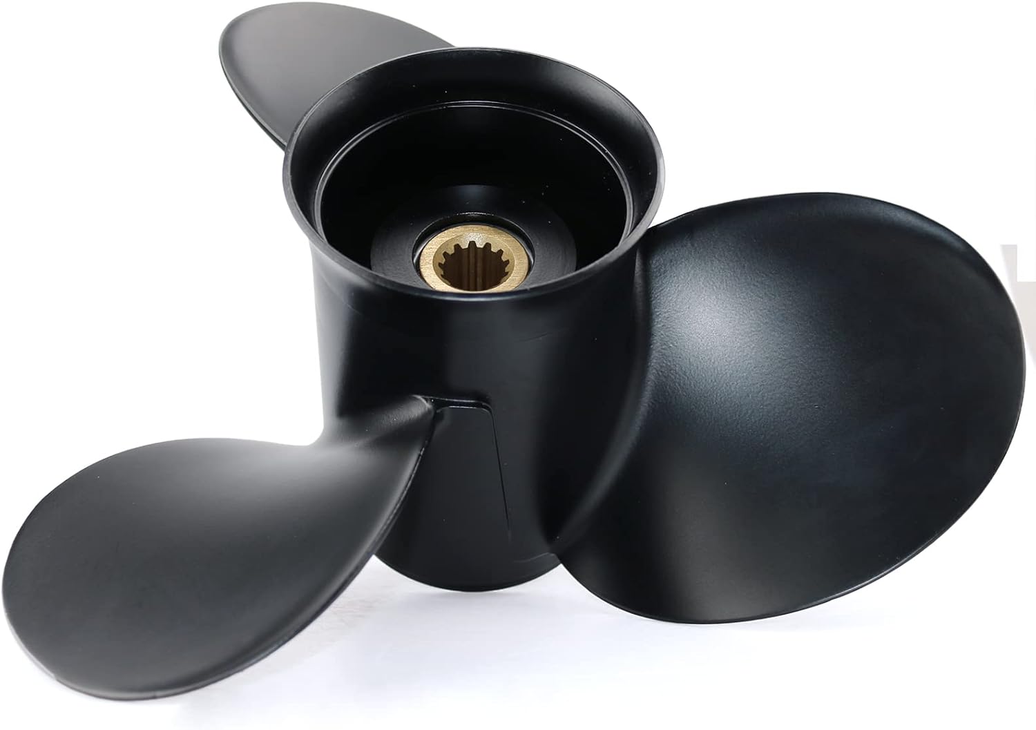 CAPTAIN Boat Propeller fit Johnson Evinrude 40-140 HP Engines, 13 Spline Tooth Outboard Prop, RH, Aluminum, OEM Propellers for 50 60 E-TEC 65 70 75 85 88 90 100 110 112 115 120 125 135 HP
