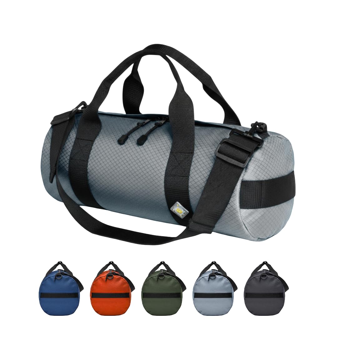 Diamond Ripstop Duffle Bags Ultra Tough Tear Resistant Reinforced Stitching Weatherproof Packable Foldable Duffle Bag for Traveling 08x18