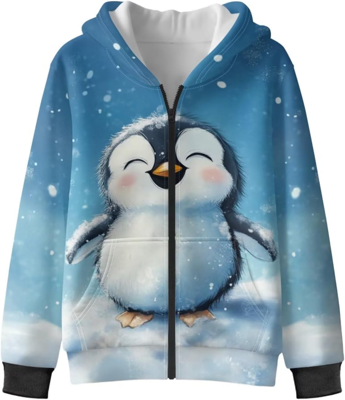 Girls Full Zip Hoodies Size 6-16 Kids Athletic Hoodie Cute Hooded Sweatshirt with Pocket Long Sleeve Pullover Top