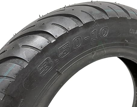 MMG 3.50-10 Scooter Tubeless Tire, Front/Rear, Load Range B