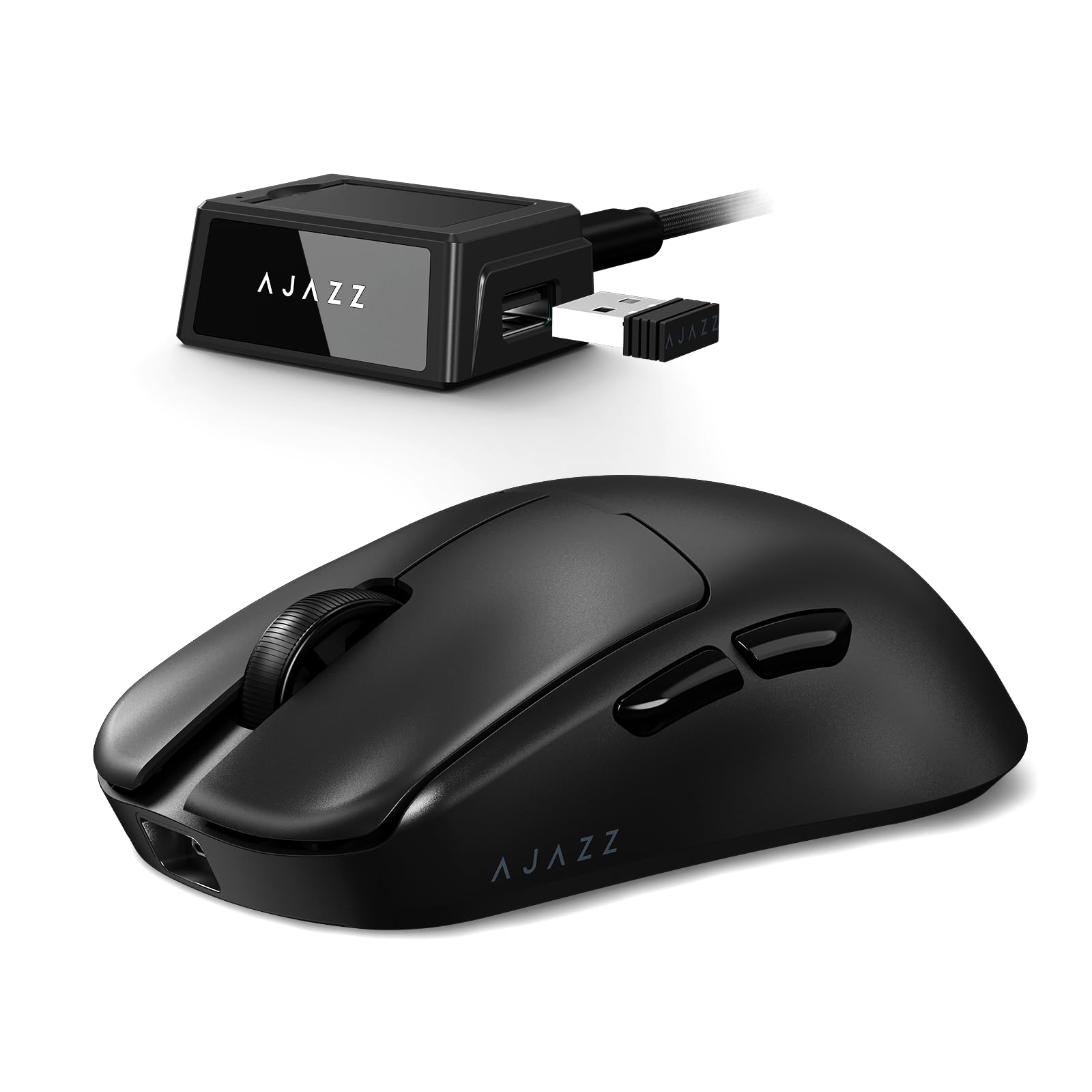 ZIYOU LANG x AJAZZ AJ159V2MC Mouse Gamer Wireless Batterie Intercambiabili