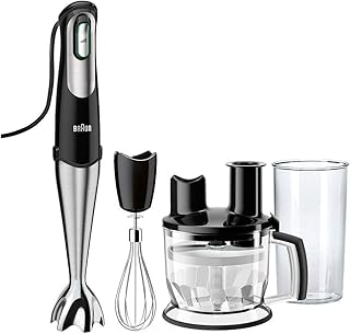 Braun MQ7075X 1000-Watt Hand Blender (Black)