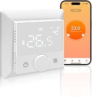 KETOTEK WiFi okos termosztát kazánhoz padlófűtéshez Alexa kompatibilis 1