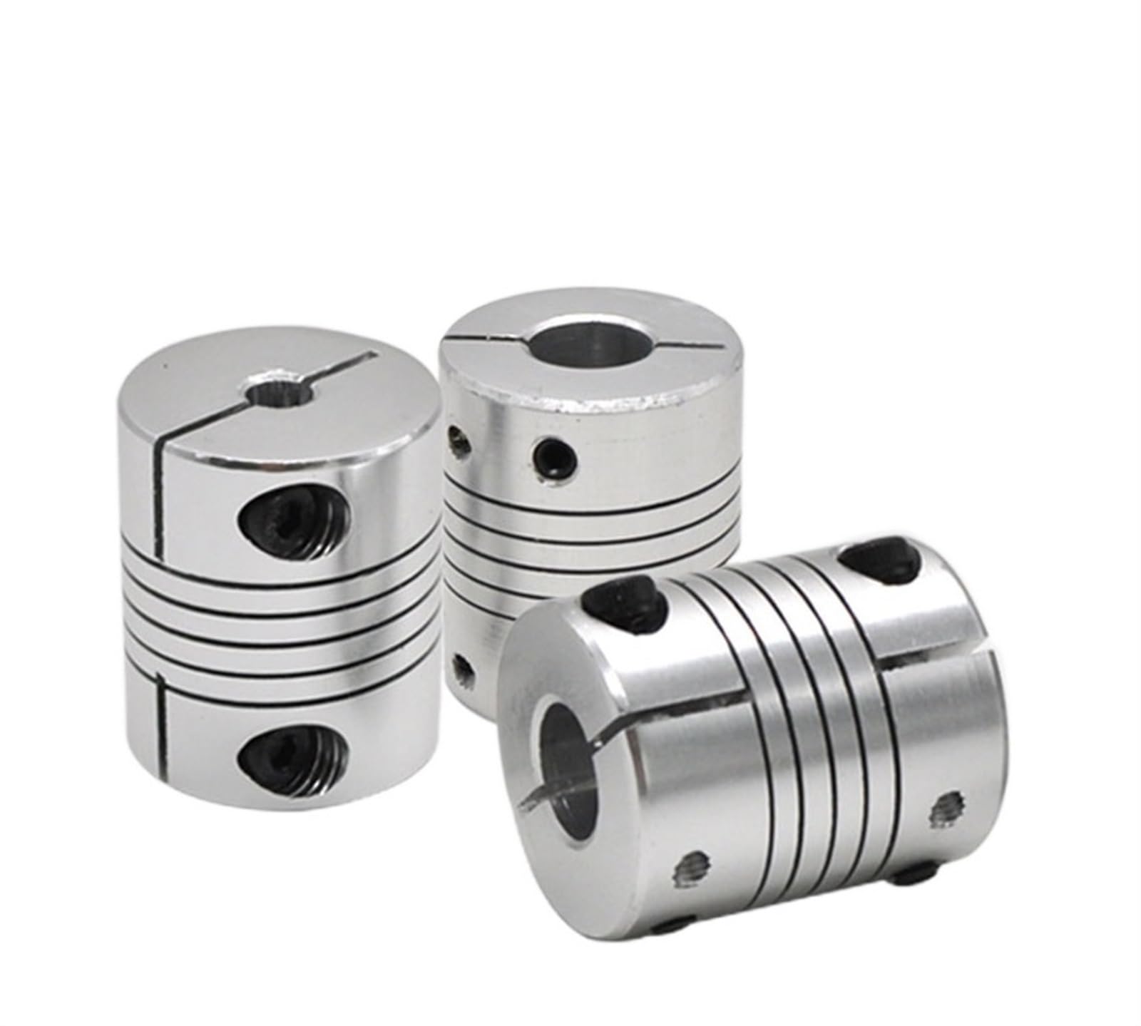 Rigid Coupling,Stainless Steel Rigid Coupling 1pcs D32L40 Aluminum Shaft Coupling Flexible Coupler Motor Connector(6mm-14mm)