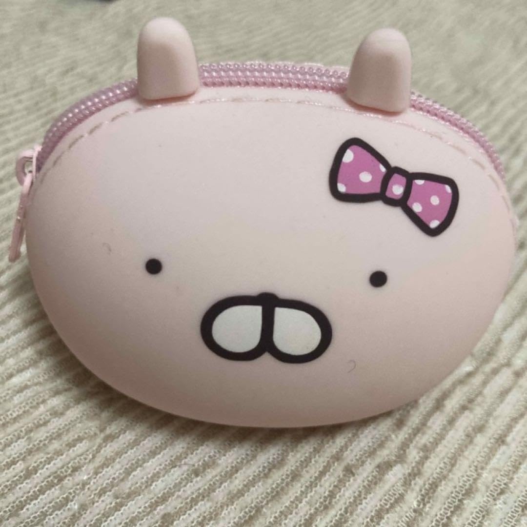 Amazon.co.jp: うさまる シリコンポーチ ガチャガチャ うさこ : 文房具 