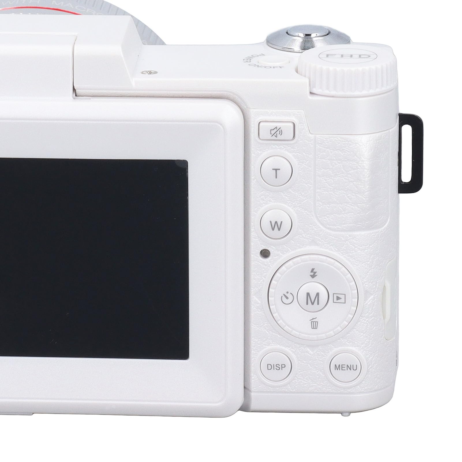 Cámara Digital 4K para Fotografía, Enfoque Automático, Cámara Vlogging de 48MP para Youtube con Pantalla Abatible de 3'' y 180°, Cámara de Viaje Compacta con Zoom Digital 4X y