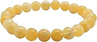 Vista 204 de Amazing Gemstone Pulsera de cristal para mujeres y hombres, pulsera de cristal curativo de protección, pulsera elástica con cuentas de piedras