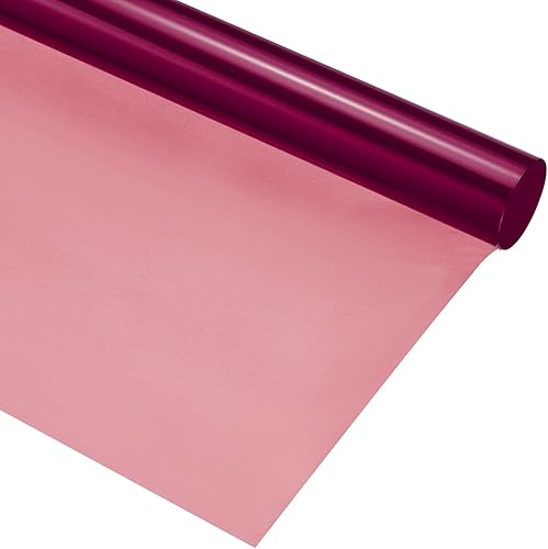 Vista 13 de MECCANIXITY Filtro de gel de iluminación de 15.7 x 19.7 pulgadas, hoja de corrección de color azul 82B para estudio fotográfico, luz de cabeza roja