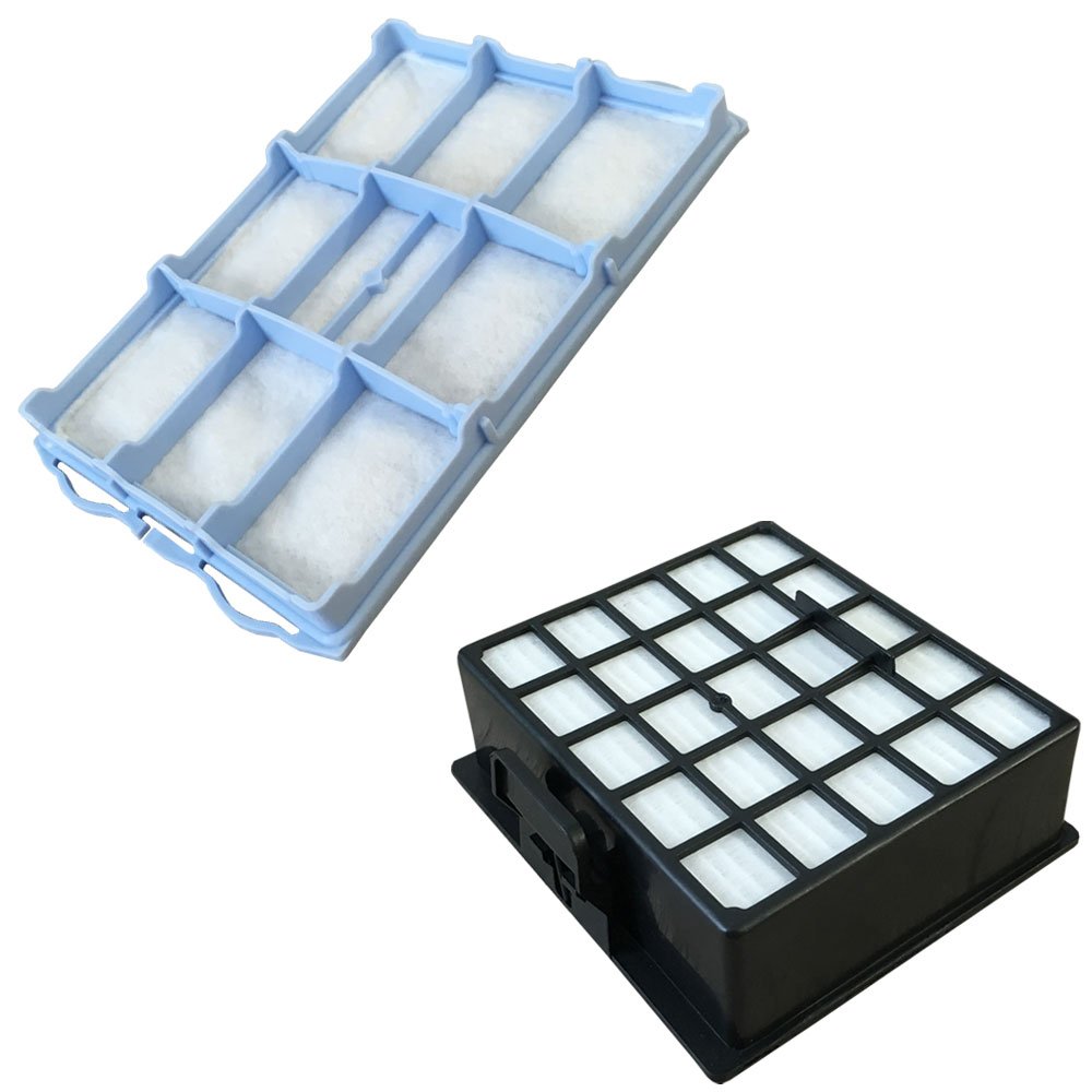PakTrade Set - Filtri HEPA + Filtri Motore per Aspirapolvere Bosch