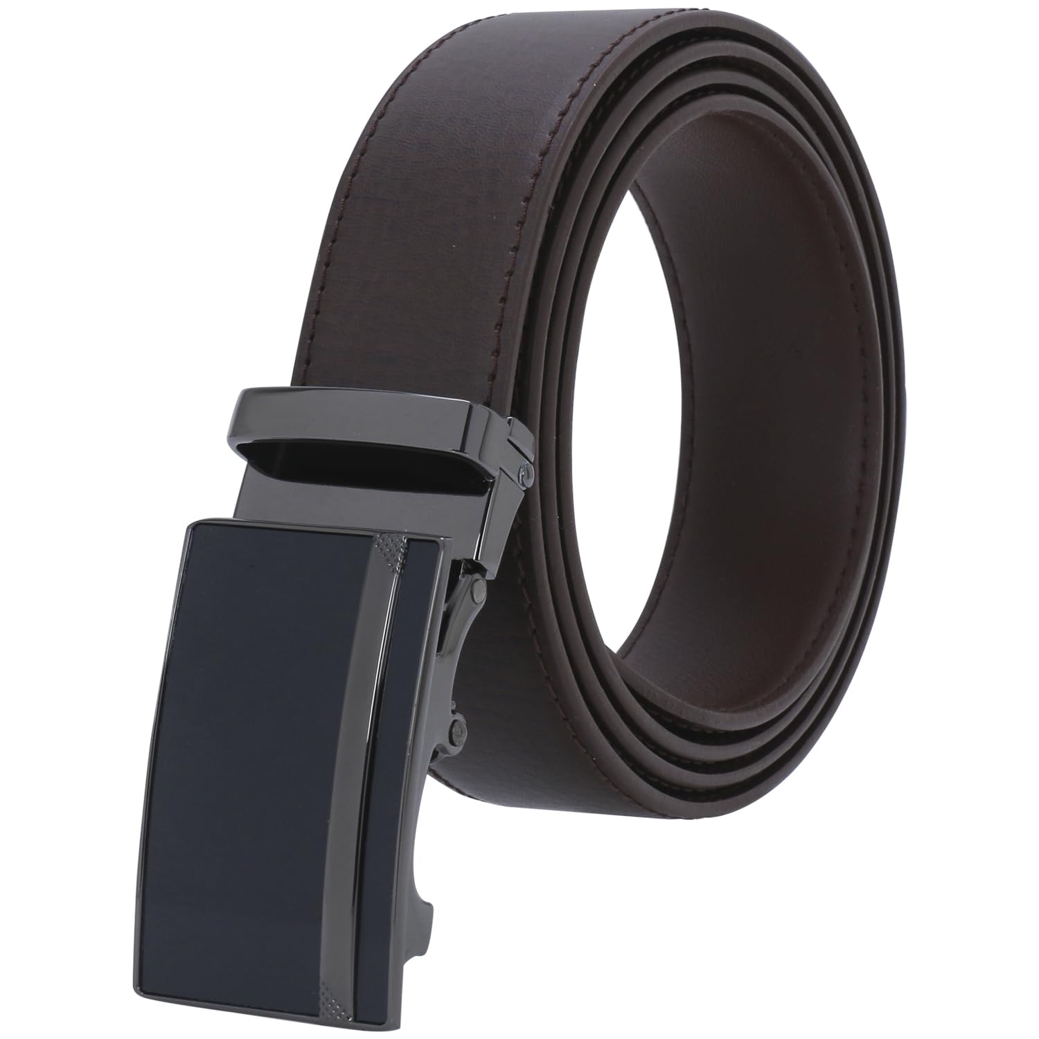 LabnoftMen's Auto Lock PU Leather Belt