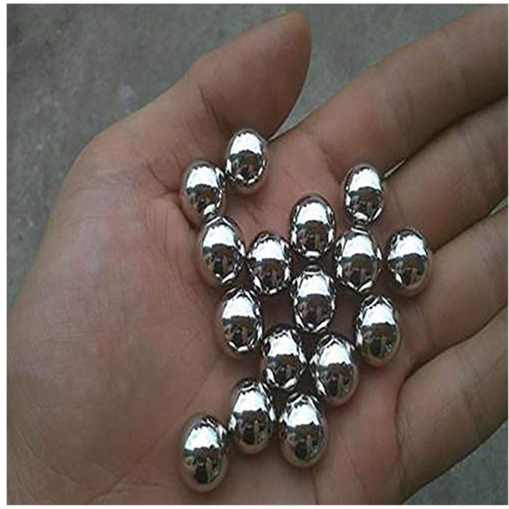 Bolas de precisión, bola redonda de acero, bola sólida, bola de acero con rodamiento, 6, 7, 8, 9 y 10 mm, 100 unidades