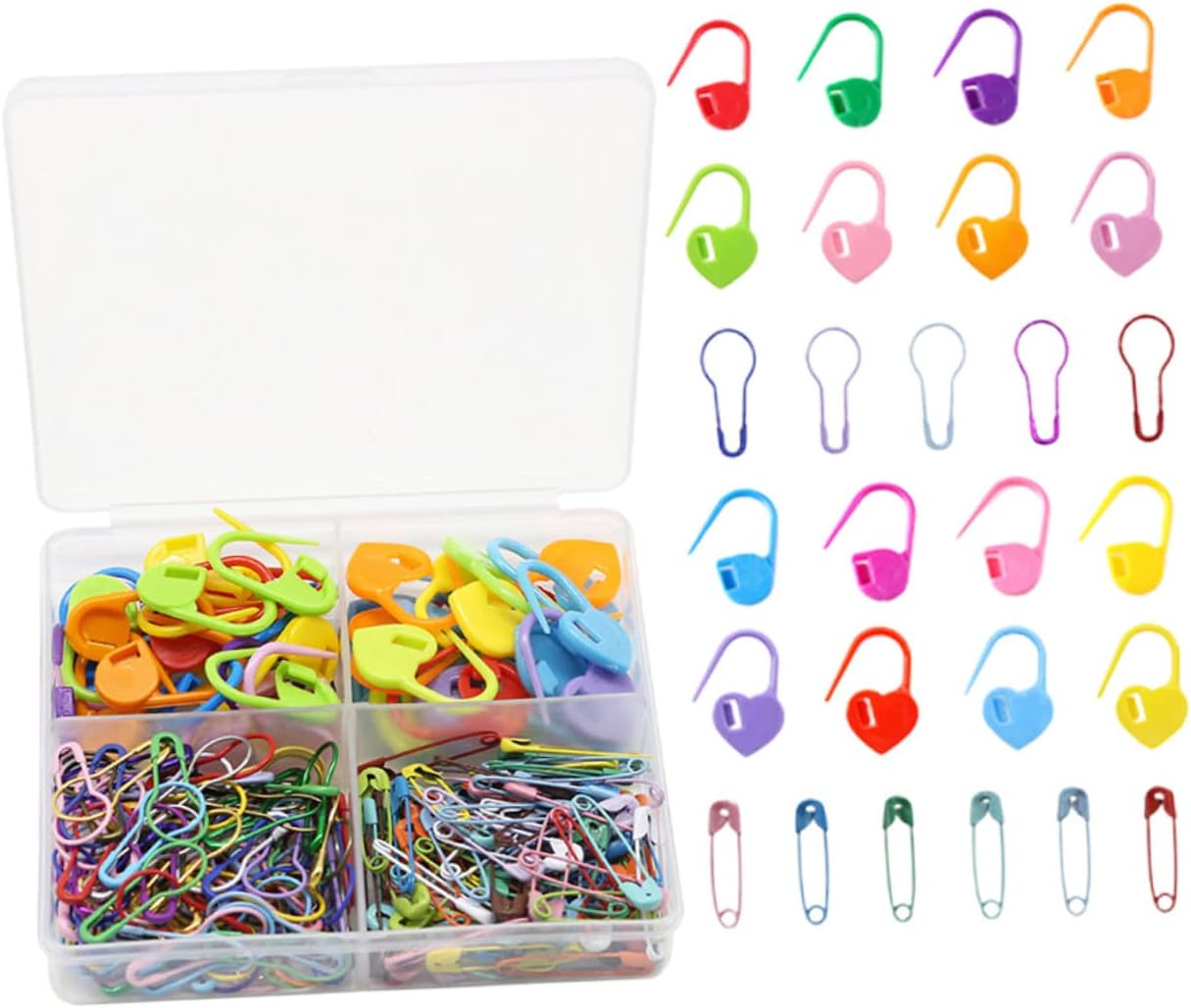 STOBOK 3sets Practical Stitching Markers for DIY Knitting Crocheting Hat Scarf Glove Markers