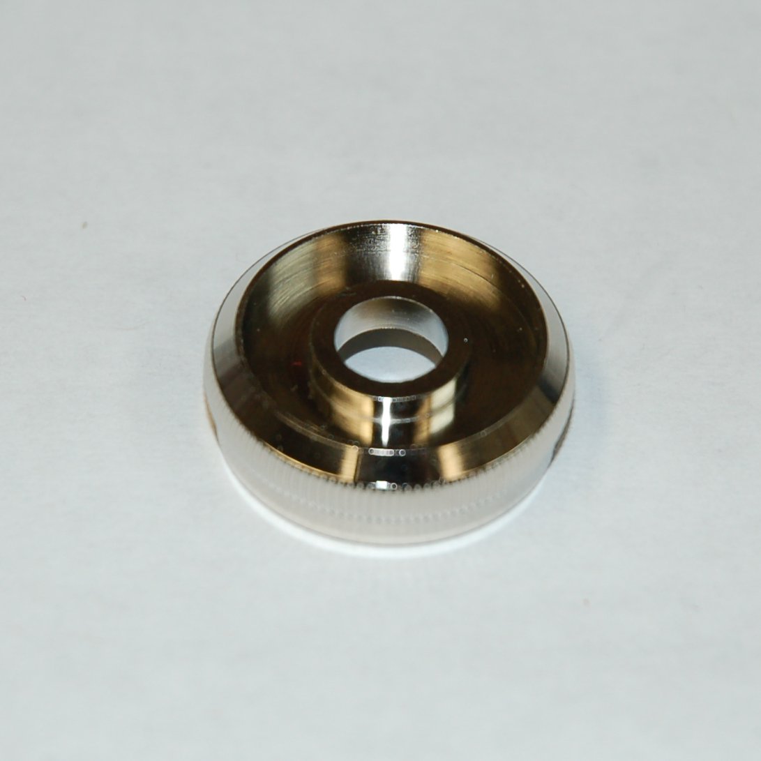 Trumpet Top Valve Cap Nickel Plated for Yamaha - Alto Horn, Flugelhorn, Valve Trombone