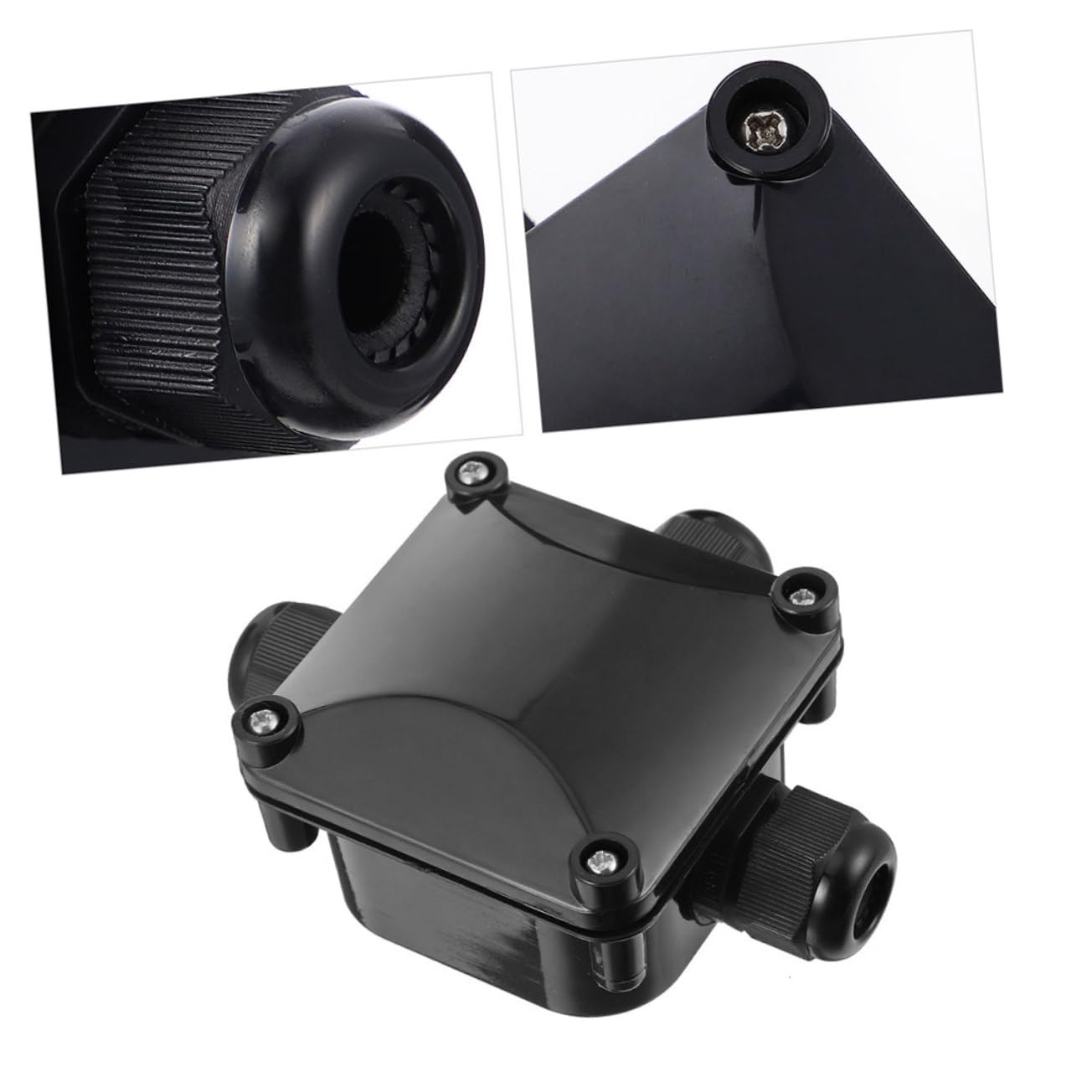 MAGICLULU 3 Set Elettrica Da Esterno Giunzione Stagna Vie Per Impianti Elettrici Accessori Per Illuminazione Da Giardino E Strada Connettori Impermeabili Per Mm² 2 Pezzi*3